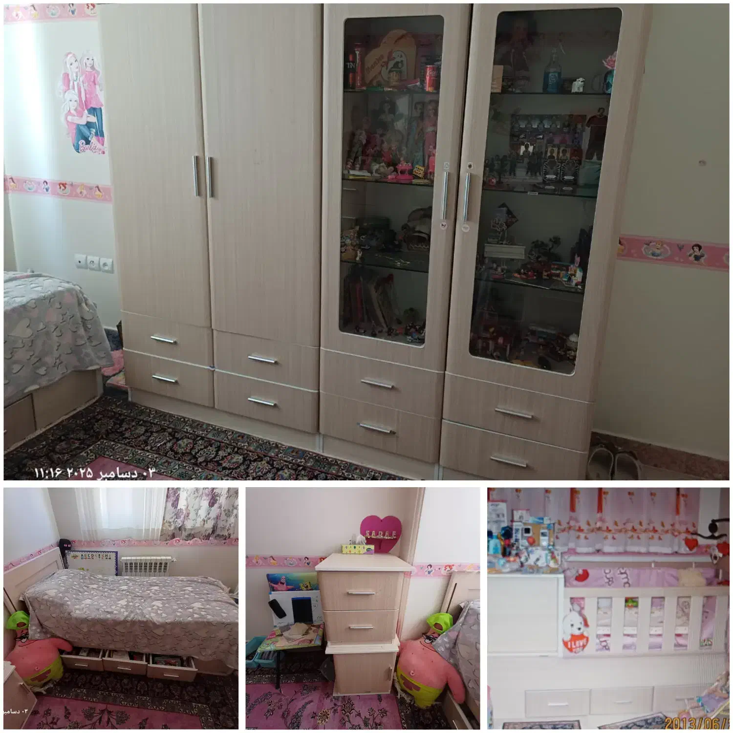 سرویس خواب کودک و نوجوان (قابل تبدیل) ، بسیار سالم|تخت و سرویس خواب|تهران, مجیدآباد|دیوار