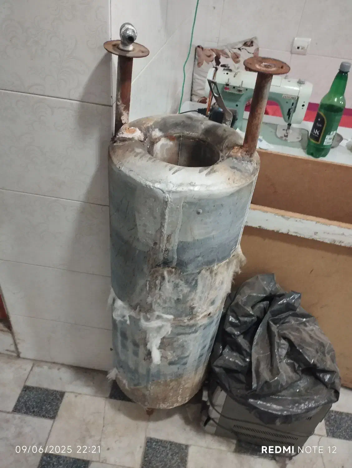 دیگ بخار و مکش خیاطی همرا با دسته و لوله کشی|اتو و لوازم اتو|محمدشهر, محمدشهر|دیوار