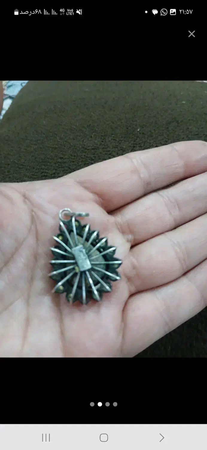 پلاک نقره فیروزه|جواهرات|اهواز, طالقانی|دیوار