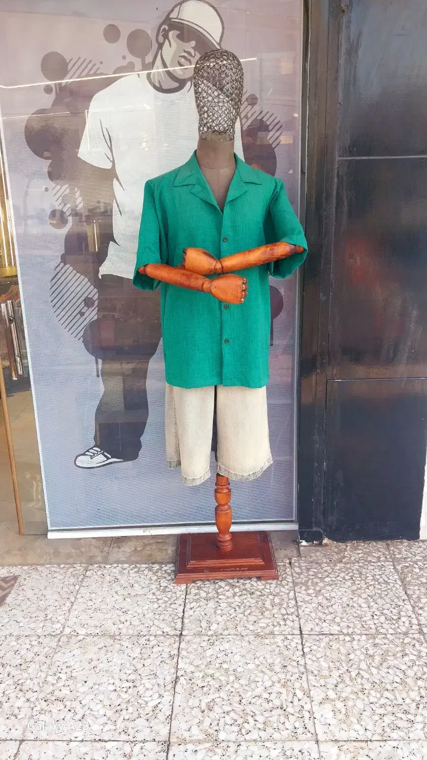 مانکن مردانه پینوکیو کله فضایی پارچه ای دست چوبی|فروشگاه و مغازه|آمل, |دیوار