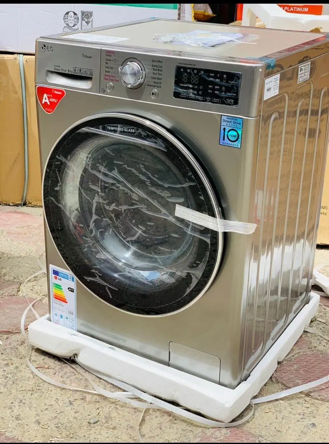 ماشین لباس شویی الجی|ماشین لباسشویی و خشک‌کن لباس|بانه, |دیوار