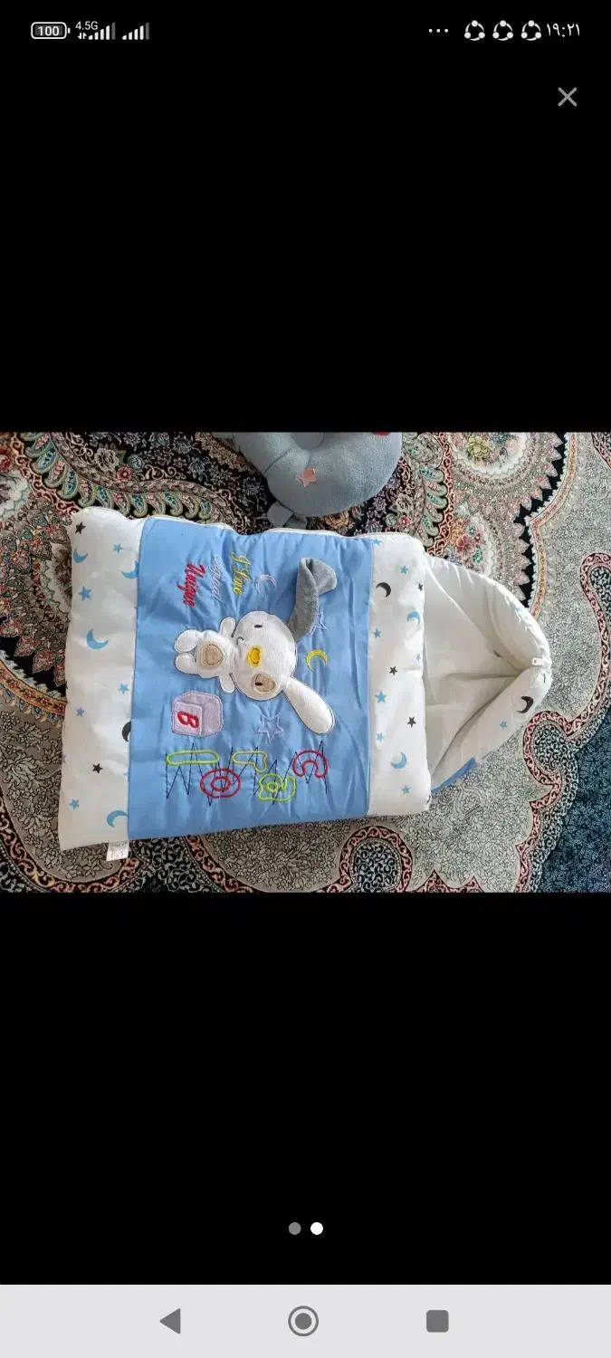 بالشت و قنداق پیچ نوزاد|اسباب و اثاث بچه|گرمدره, |دیوار