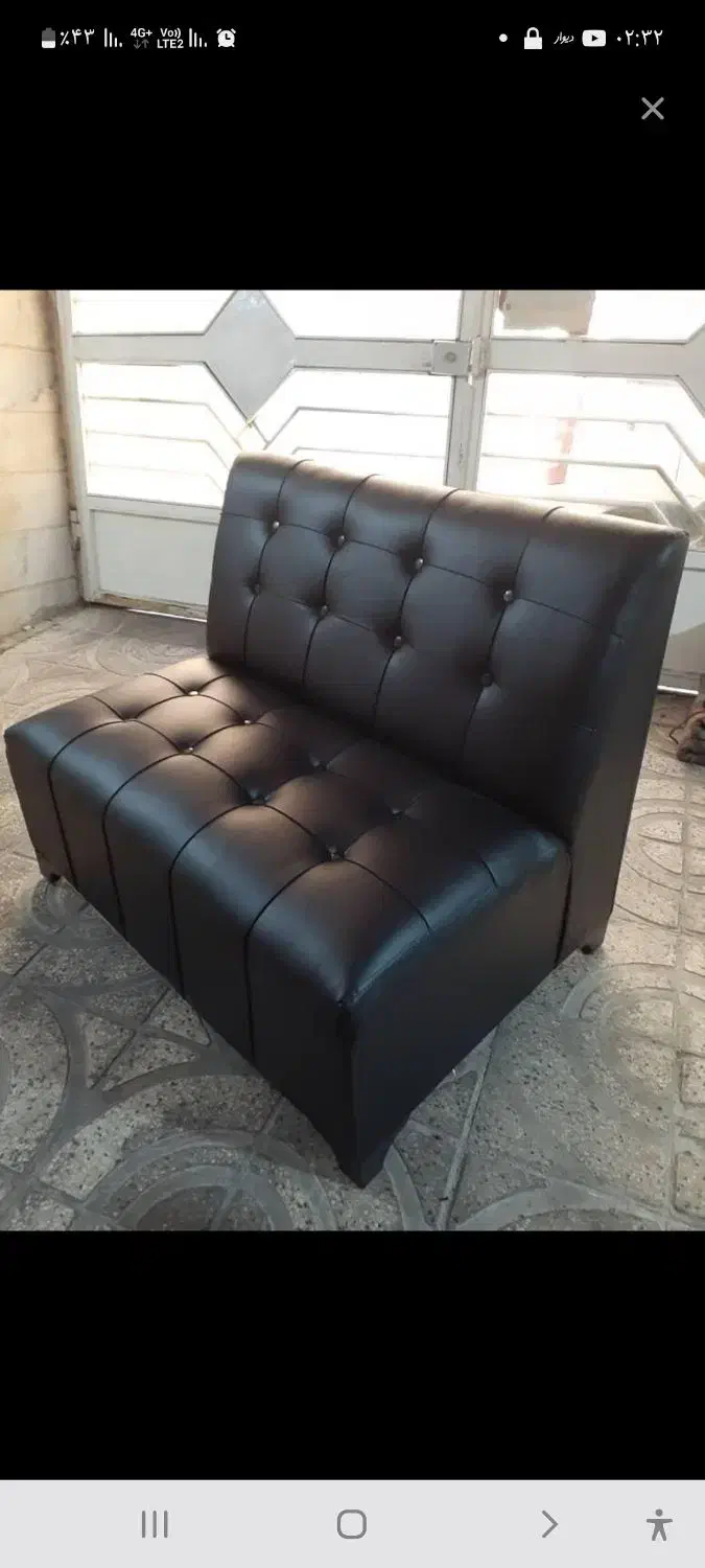 نیمکت دو نفره مبل سالن انتظار فقط ۳ میلیون|مبلمان اداری|تبریز, |دیوار