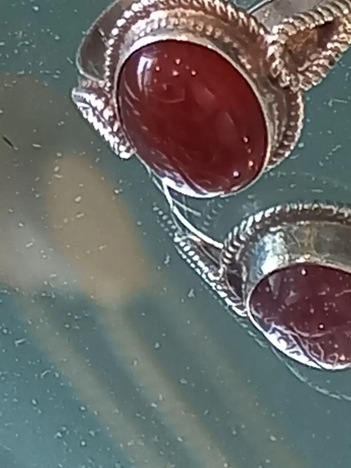 انگشتر عقیق سرخ یمن حکاکی شده رکاب نقره ۹۲۵|جواهرات|رشت, تازه آباد|دیوار