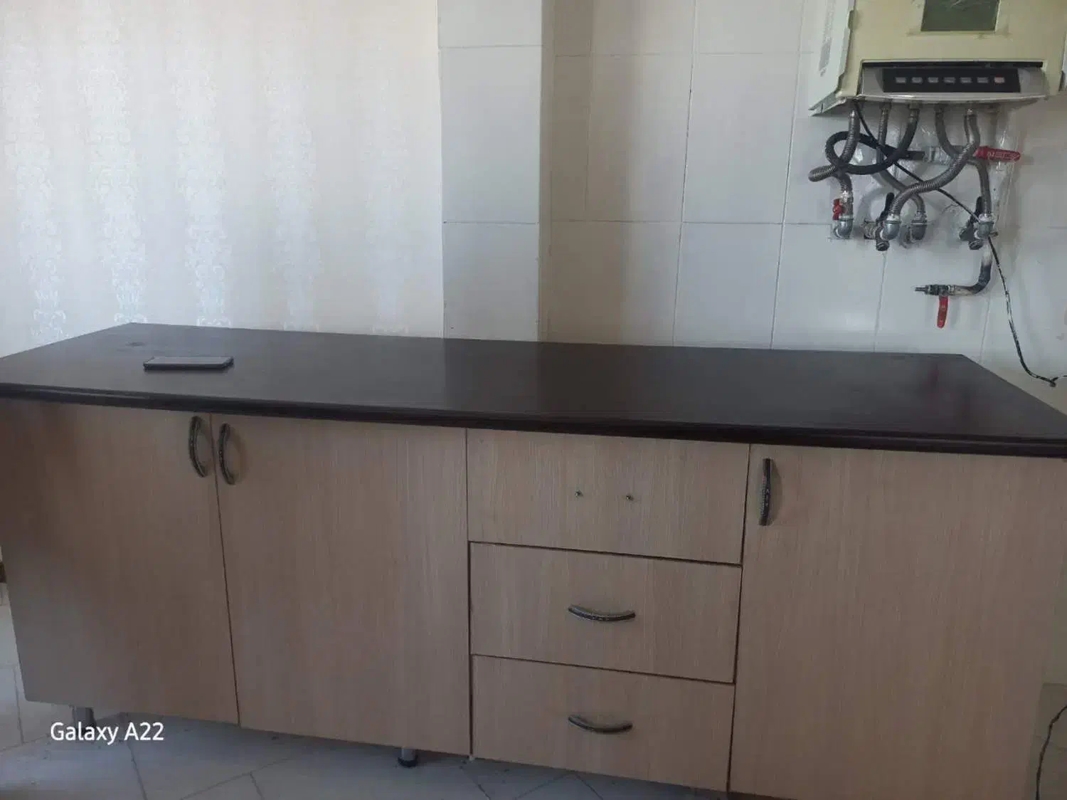 کابینت دست دو|بوفه، ویترین، کنسول|گلبهار, شهر جدید گلبهار|دیوار