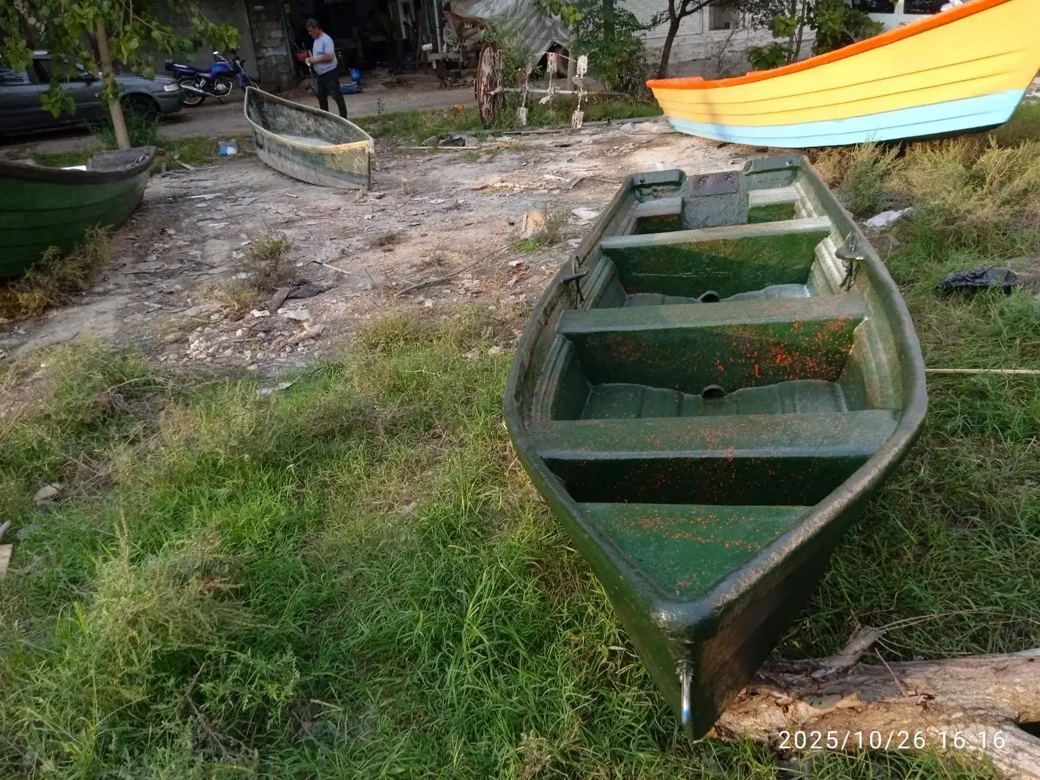 قایق فایبر گلاس 25و 40|قایق و سایر وسایل نقلیه|بندر انزلی, معلم|دیوار