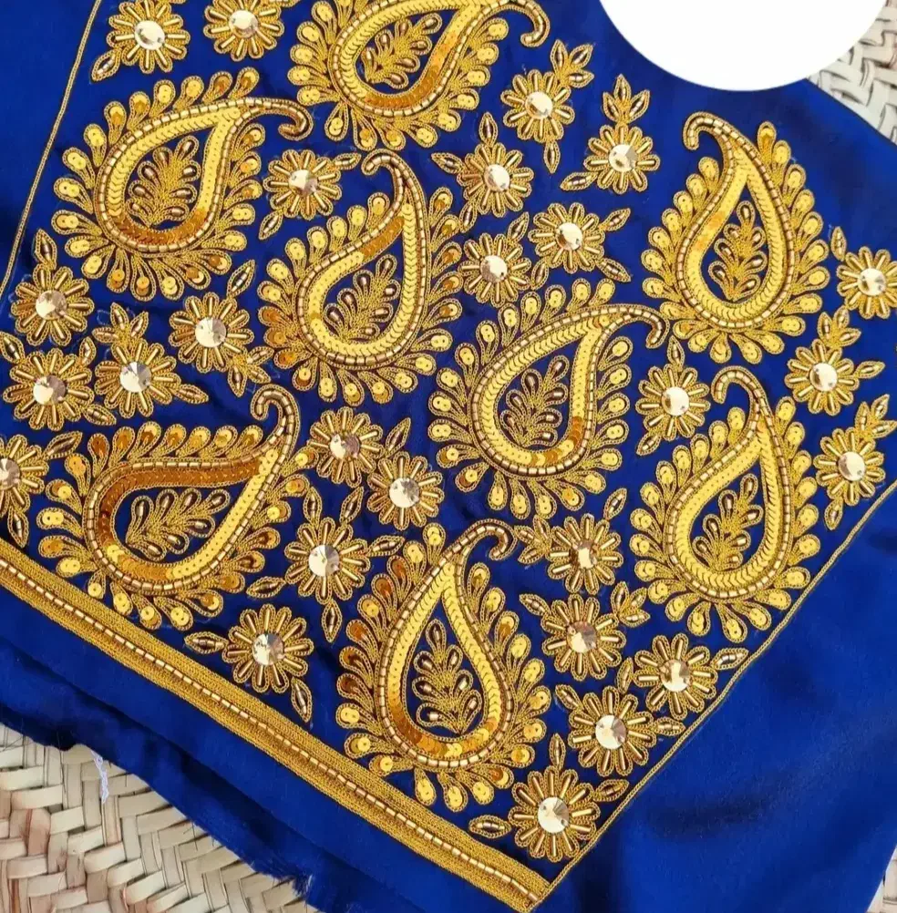 شلوار ملیله‌دوزی|لباس|میناب, |دیوار