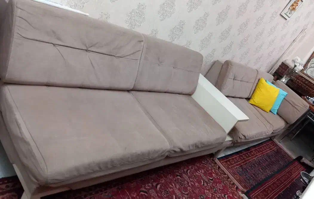 مبل هشت نفره ال|مبلمان خانگی و میز عسلی|تهران, تهران‌نو|دیوار
