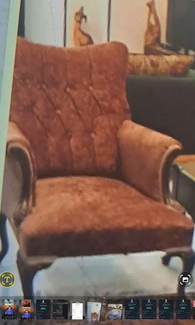 مبل ۶ نفره کلاسیک بدون ایراد کاملا سالم|مبلمان خانگی و میز عسلی|تهران, قصر فیروزه ۱|دیوار