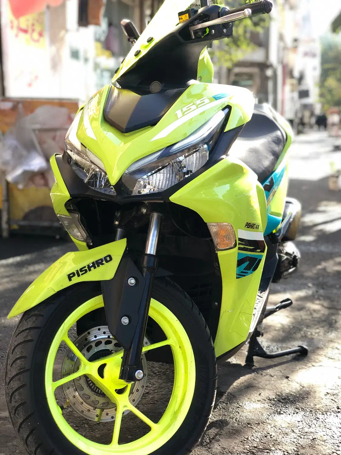 ایروکس ۱۵۵|موتورسیکلت|کرج, دولت‌آباد|دیوار