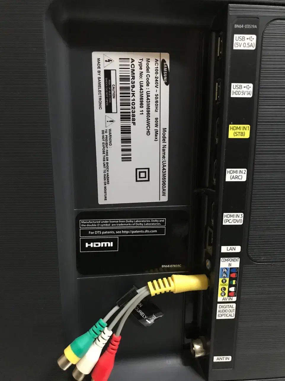 ال ای دی 43 سامسونگ اسمارت هوشمند درحدنو|تلویزیون و پروژکتور|تهران, آهنگ|دیوار