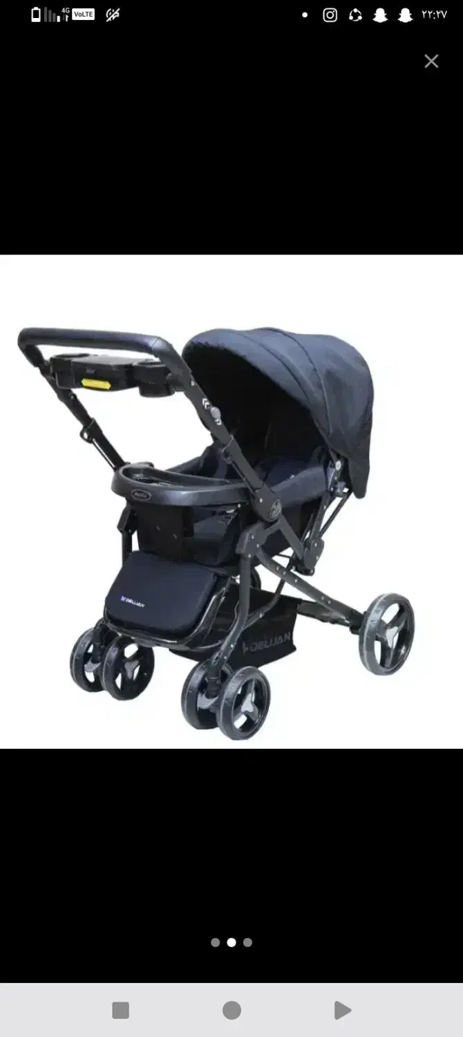 کالسکه دلیجان هم‌طرف‌مادر می‌مونه.هم طرف جلو...|کالسکه و لوازم جانبی|رشت, لاکان شهر|دیوار