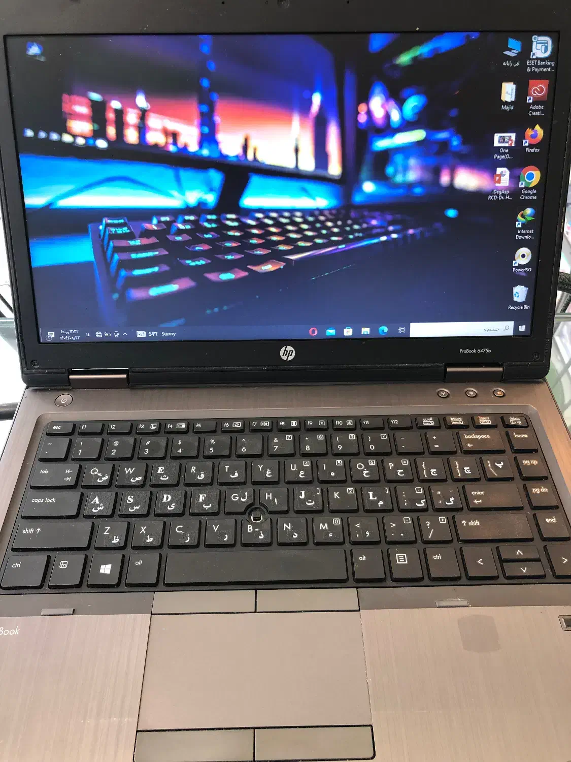 Laptop hp amd 4500 لپ تاپ اچ پی ۶۴۷۵|رایانه همراه|همدان, |دیوار
