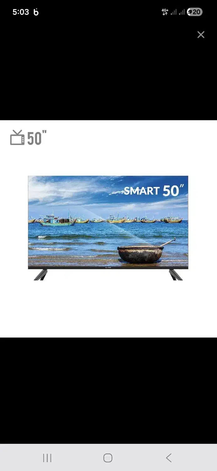 تلویزیون اسنوا ۵۰اینچ|تلویزیون و پروژکتور|شهریار, شهریار|دیوار