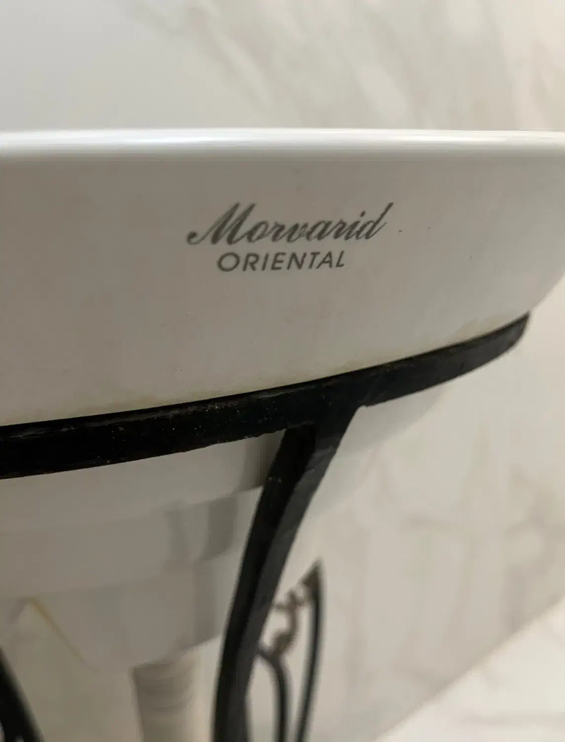 رو شور فرفورژه آلیاژ بالا با سینگ مروارید|لوازم سرویس بهداشتی|کرج, کرج نو|دیوار