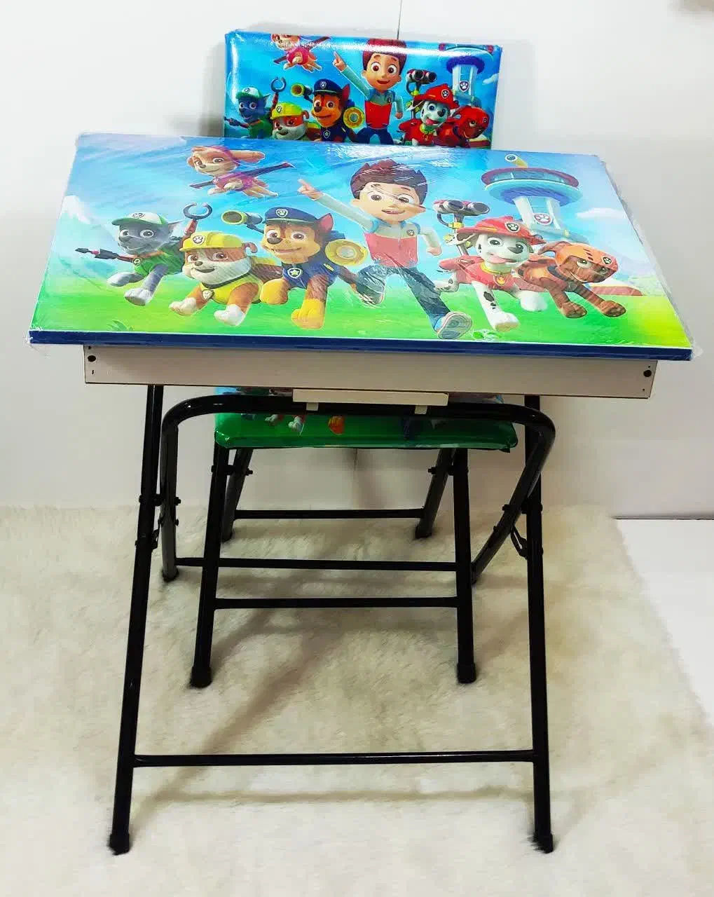 میز تحریر باکس دار درطرح ها کرومی فضانوردسگ نگهبان|میز تحریر و کامپیوتر|قم, چهل درخت|دیوار