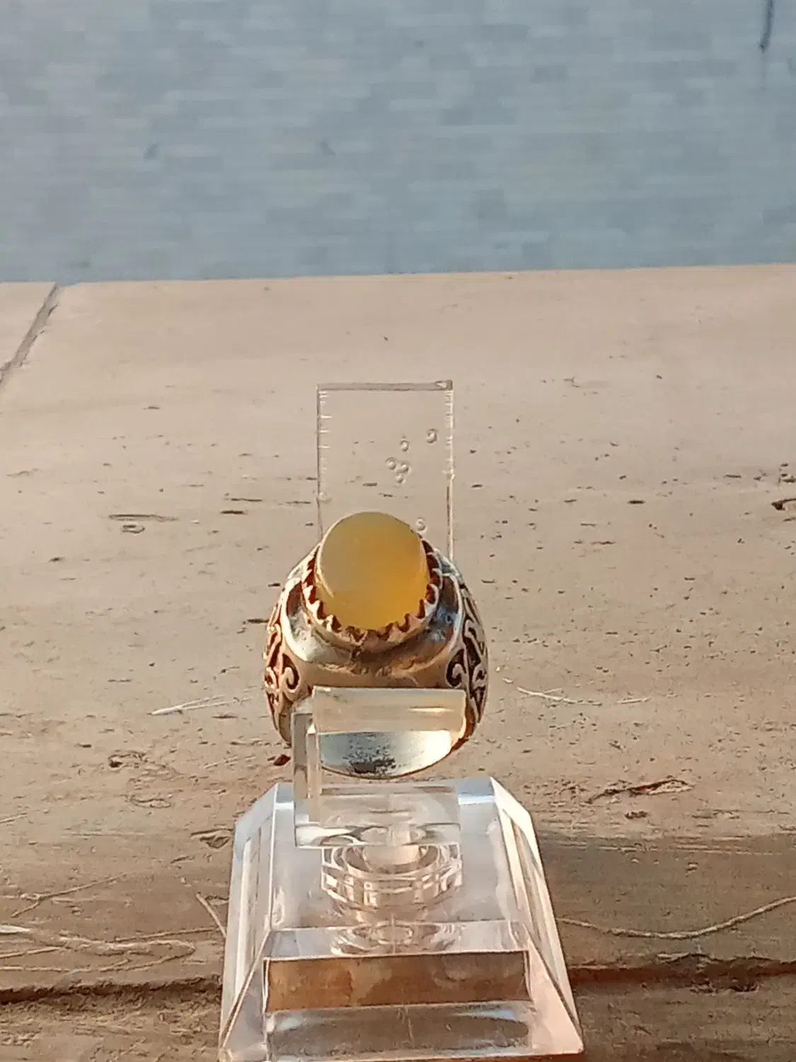 انگشتر عقیق زرد|جواهرات|میاندوآب, |دیوار