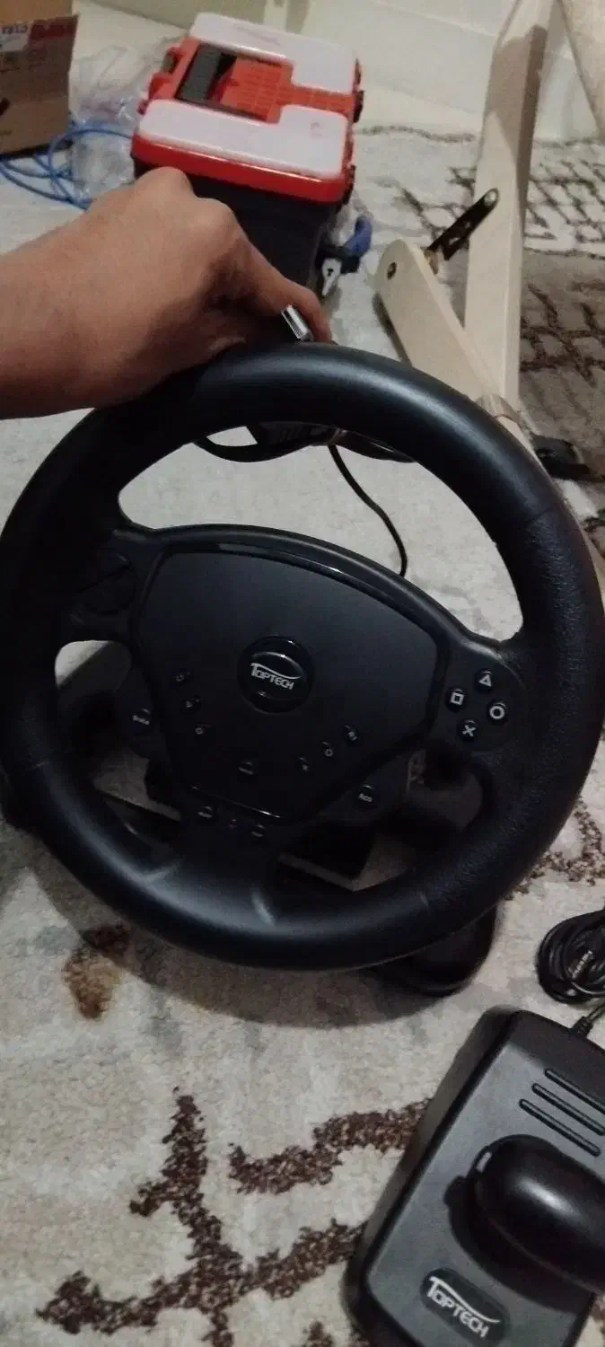 فرمون بازی Top Tech JP GT4A کامل با کلاچ و دنده|کنسول، بازی ویدئویی و آنلاین|شهریار, شهریار|دیوار