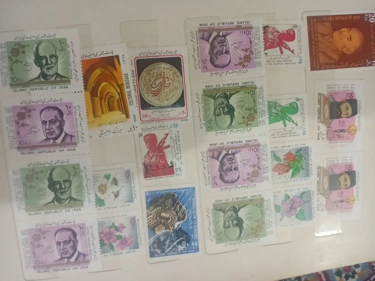 کلکسیون تمبر قدیمی|کلکسیون سکه، تمبر، اسکناس|رشت, حمیدیان|دیوار