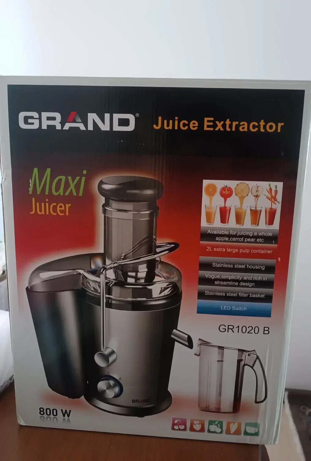 آبمیوه گیری تک کاره گرند|آبمیوهگیر و آبمرکباتگیر|گنبد کاووس, |دیوار