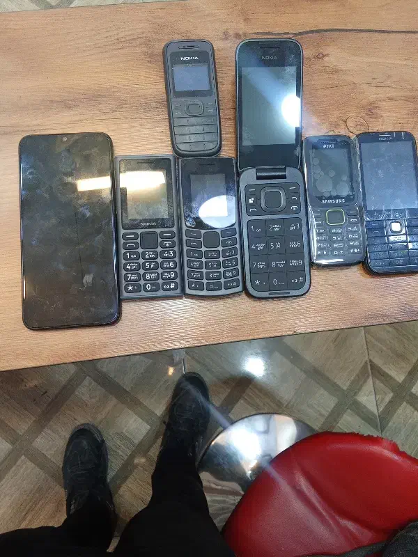 سامسونگa31 رم ۶ و تعدادی گوشی نوکیا|موبایل|مشهد, کوی المهدی|دیوار