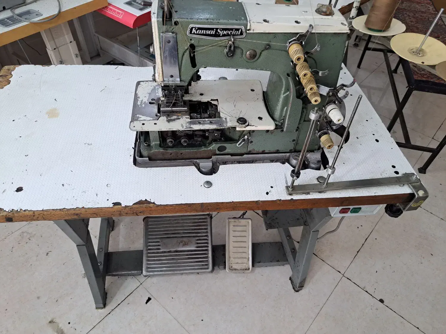 چرخ خیاطی صنعتی کمرکش ژاپن دینام بزرگ|چرخ خیاطی و ریسندگی|تهران, سجاد|دیوار