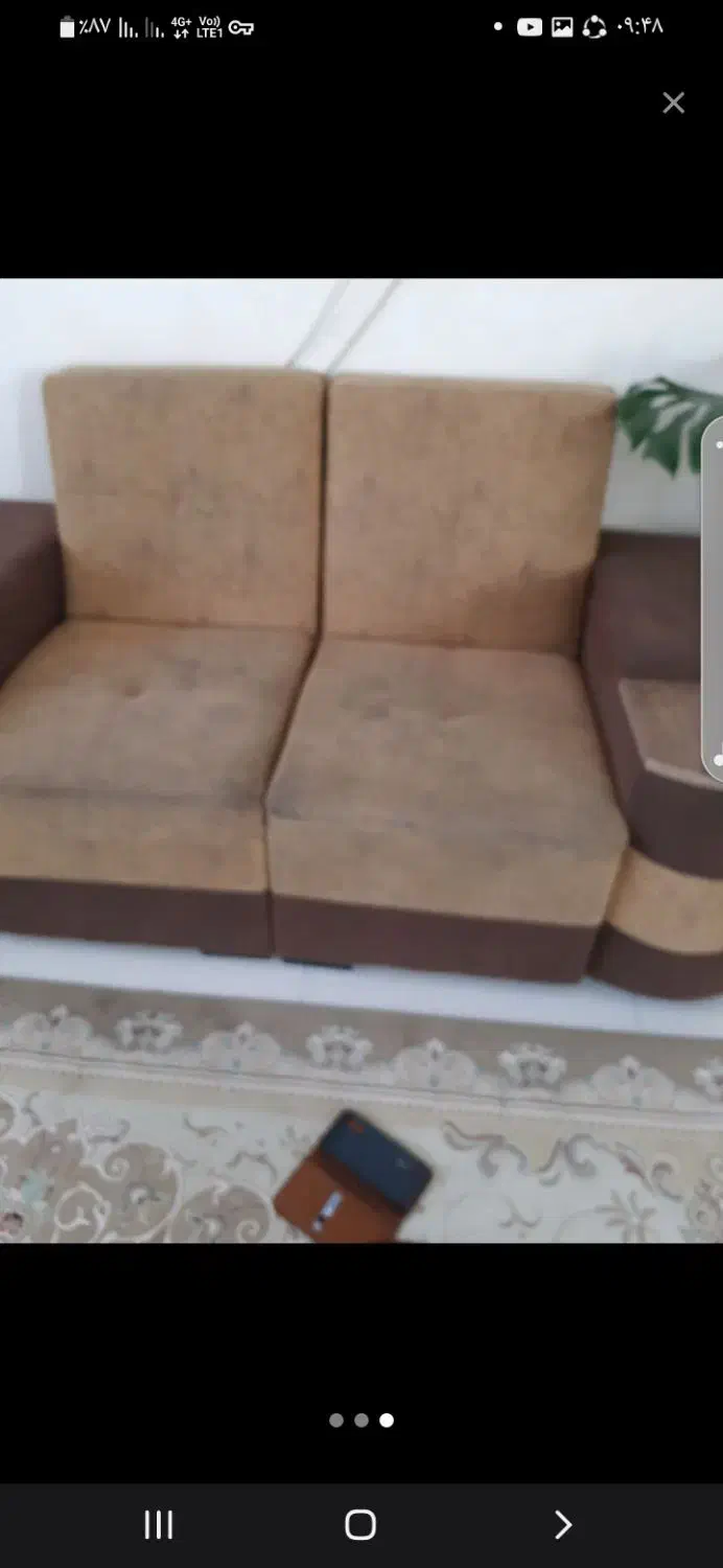 مبل ال کارکرده مناسب خانه وباغ وارایشگاه|مبلمان خانگی و میز عسلی|صحنه, |دیوار