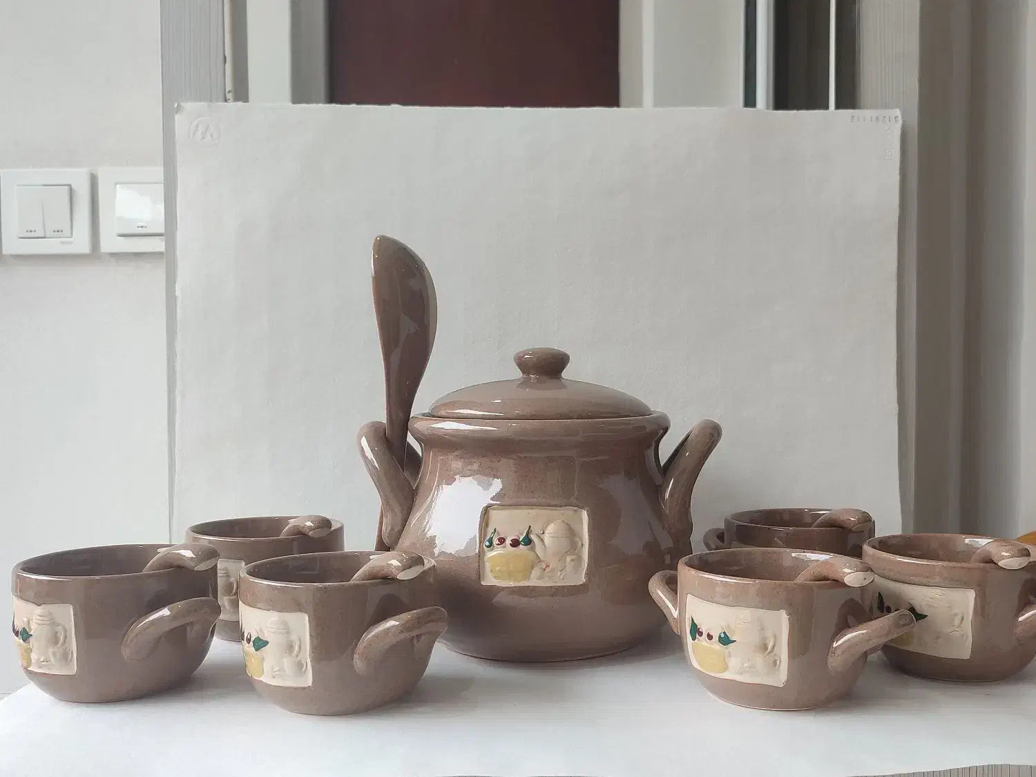 سرویس سوپ خوری سرامیکی|ظروف سرو و پذیرایی|نوشهر, |دیوار