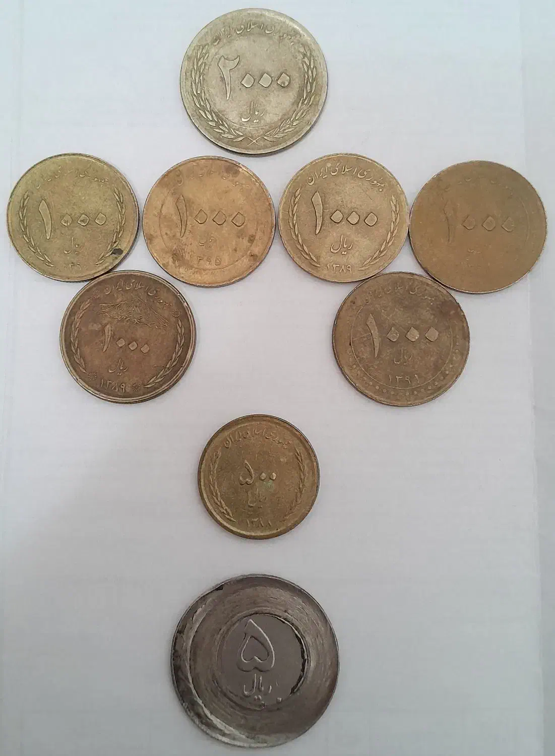 سکه قدیمی ۲۰۰۰ ریالی ۱۰۰۰ ریالی ۵۰۰ ریالی ۵ ریالی|کلکسیون سکه، تمبر، اسکناس|نورآباد ممسنی, |دیوار