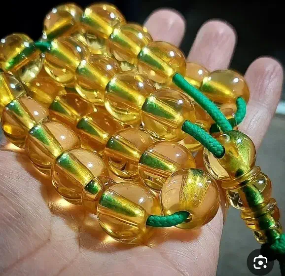 تسبیح سندلوس سفید نباتی کهنه آلمانی اَسینم|جواهرات|مهاباد (آذربایجان غربی), |دیوار