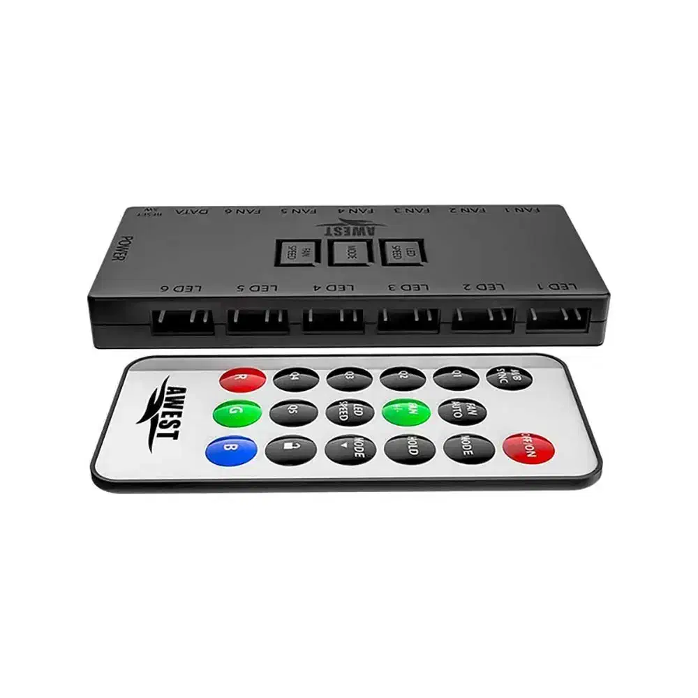 هاب فن/ کنترلر فن کیس|قطعات و لوازم جانبی رایانه|ابهر, |دیوار