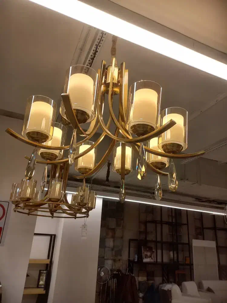 لوستر شیک وزیبای لهستانی|لوستر و چراغ آویز|اصفهان, وحید|دیوار