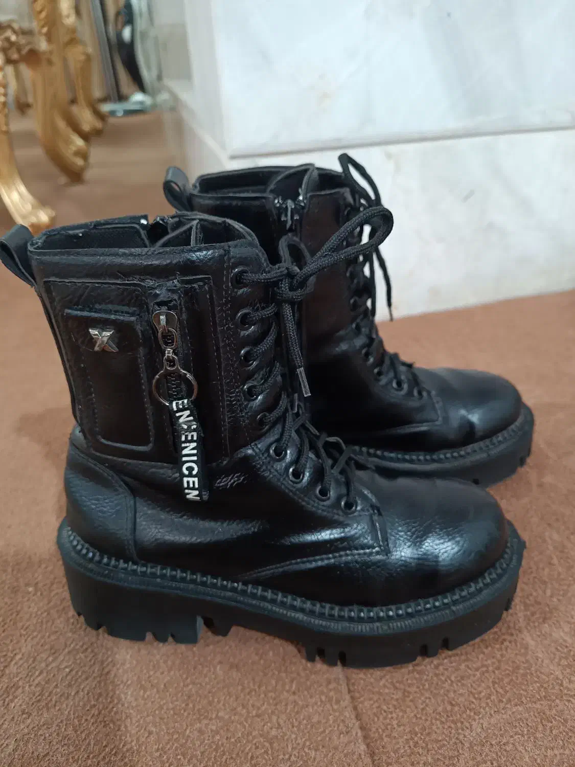 چکمه نیم ساق سایز ۳۸|کیف، کفش، کمربند|قم, شهرک سازمان آب|دیوار