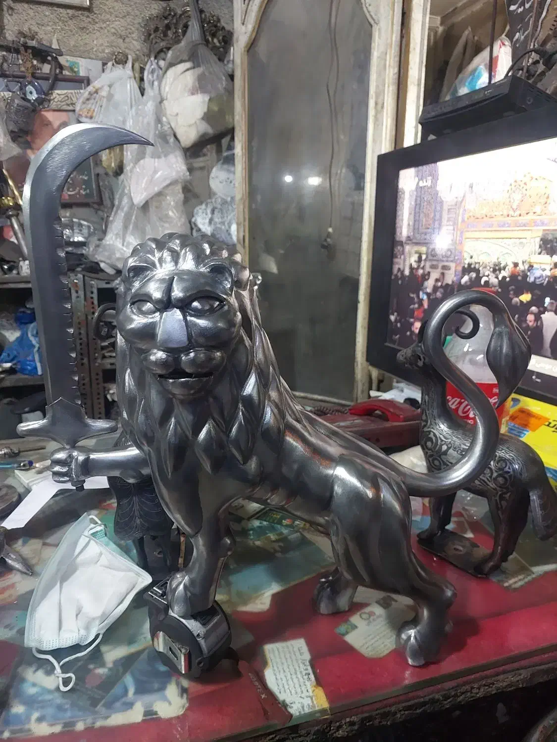 شیر سایز ۳ انتیک|کلکسیون اشیاء عتیقه|تهران, هاشم‌آباد|دیوار