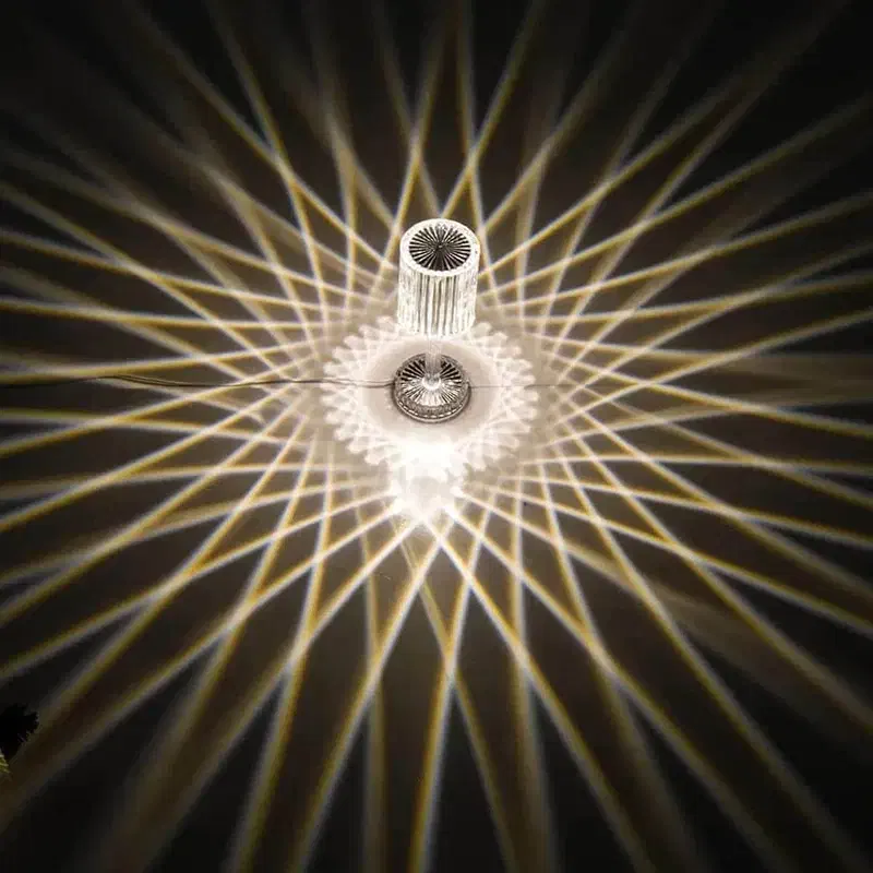 چراغ رومیزی مدل جام کریستالی|چراغ خواب و آباژور|تبریز, |دیوار