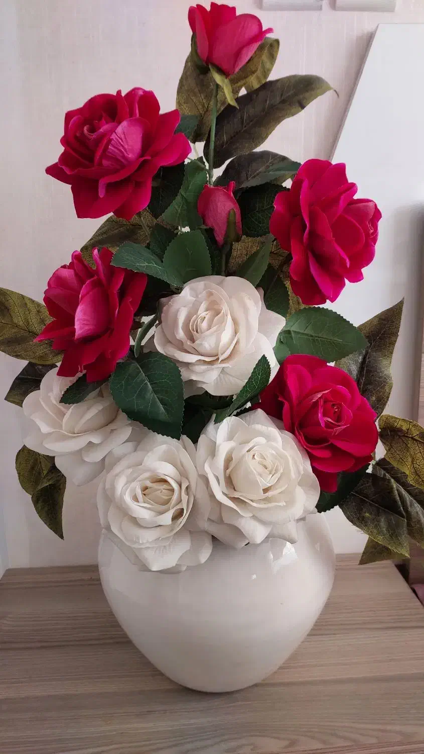 گلدان گل مصنوعی|گل مصنوعی|خوی, |دیوار