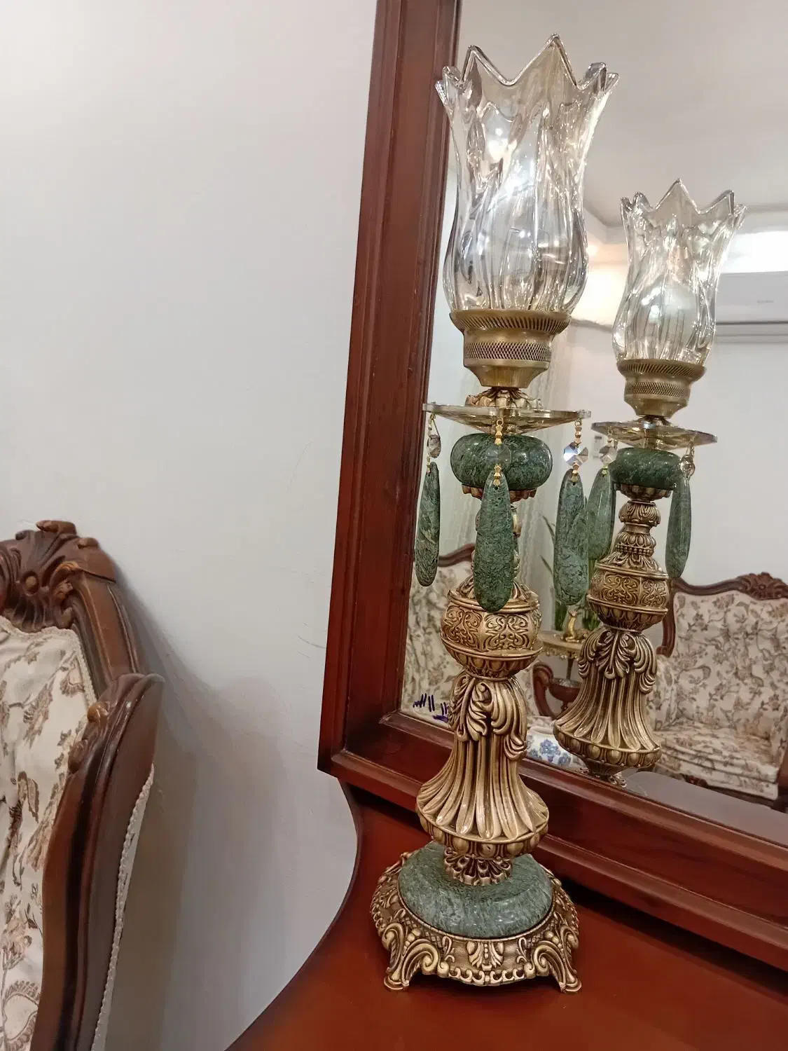 شمعدانی|لوستر و چراغ آویز|ساوه, |دیوار