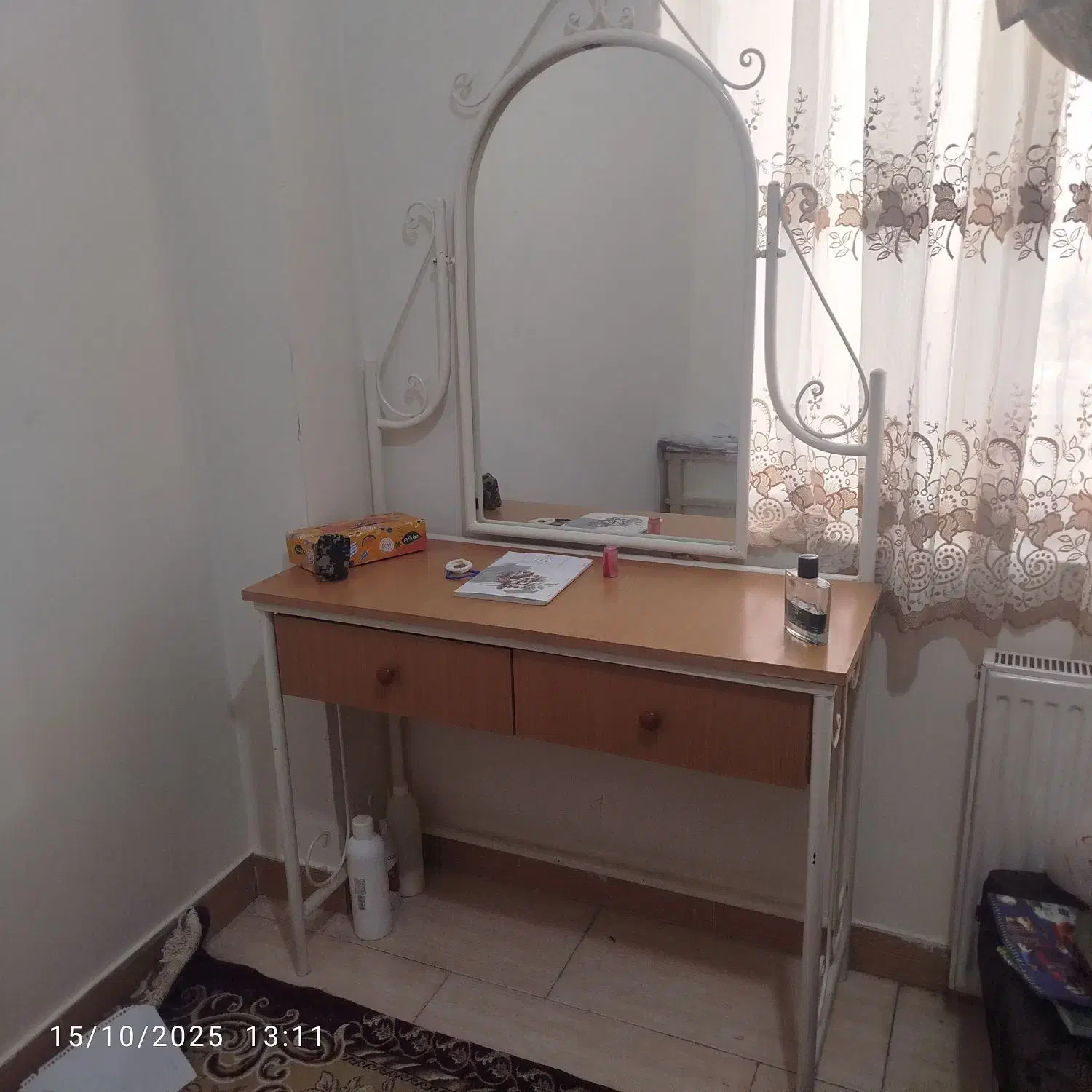 میز توالت  فروش فوری|تخت و سرویس خواب|تهران, خزانه|دیوار