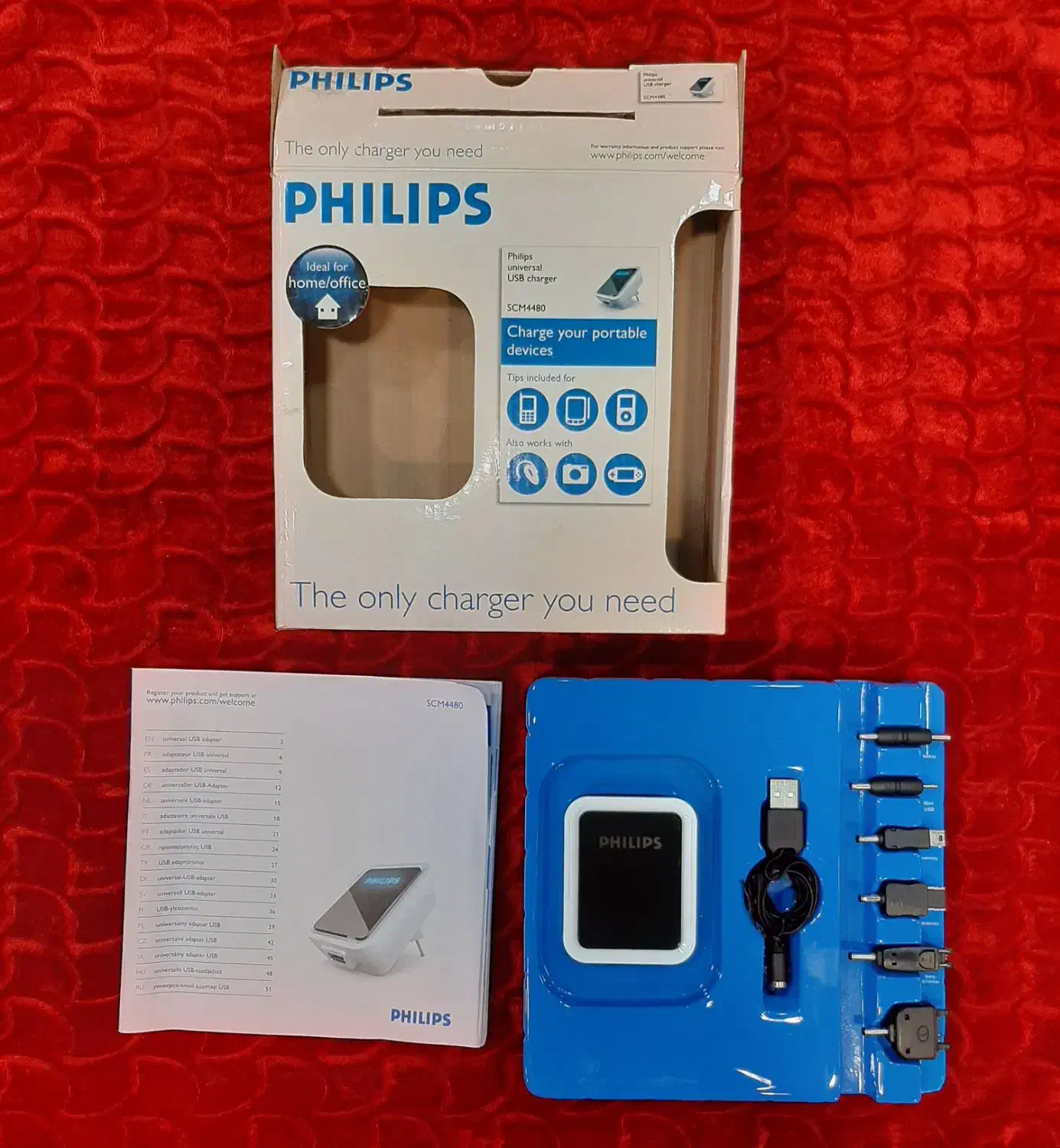 ست شارژر موبایل (PHILIPS)|لوازم جانبی موبایل و تبلت|تهران, بهار|دیوار