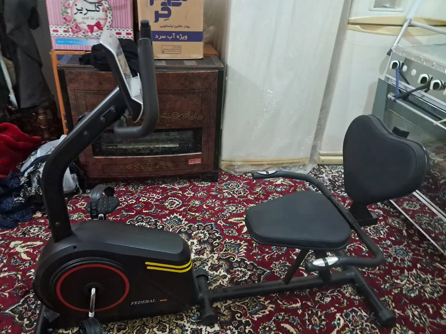 فروش یک عدد دوچرخه ثابت صندلی موبلی|تجهیزات ورزشی|بدره, |دیوار