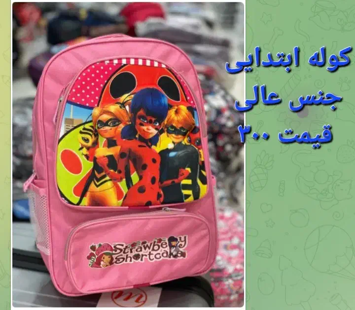 کوله مدرسه|کیف، کفش، کمربند|میناب, |دیوار