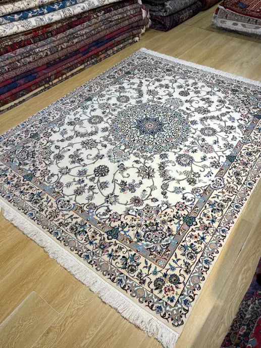 فرش مربع نایین ۲۵۰*۲۰۰ نوبافت|فرش|تهران, سلسبیل شمالی|دیوار