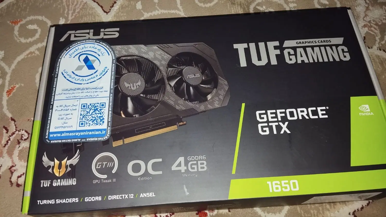 gtx 1650 tuf|قطعات و لوازم جانبی رایانه|مشهد, اروند|دیوار