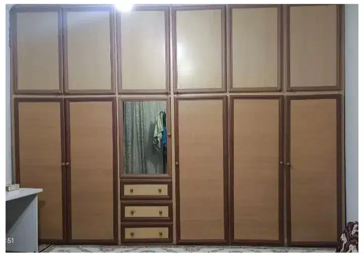 کمد دیواری تمیز و کمد ۱ متری دکوری|جاکفشی، کمد، دراور|ایلام, |دیوار