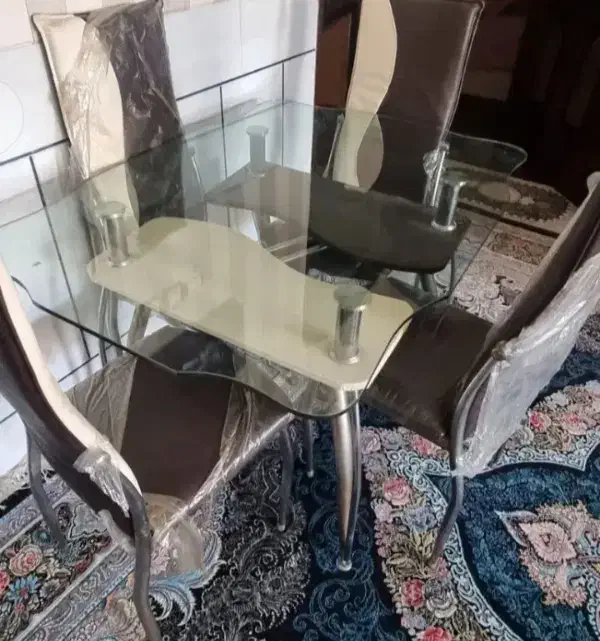 میز ناهار خوری|میز و صندلی غذاخوری|بروجن, |دیوار