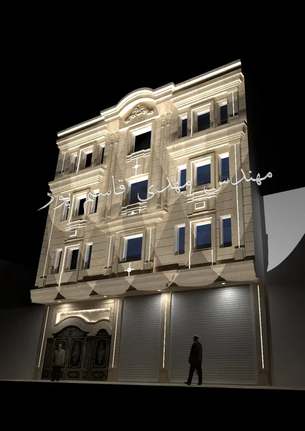 طراحی تخصصی نما و داخلی ساختمان و نقشه های معماری|خدمات پیشه و مهارت|زنجان, |دیوار