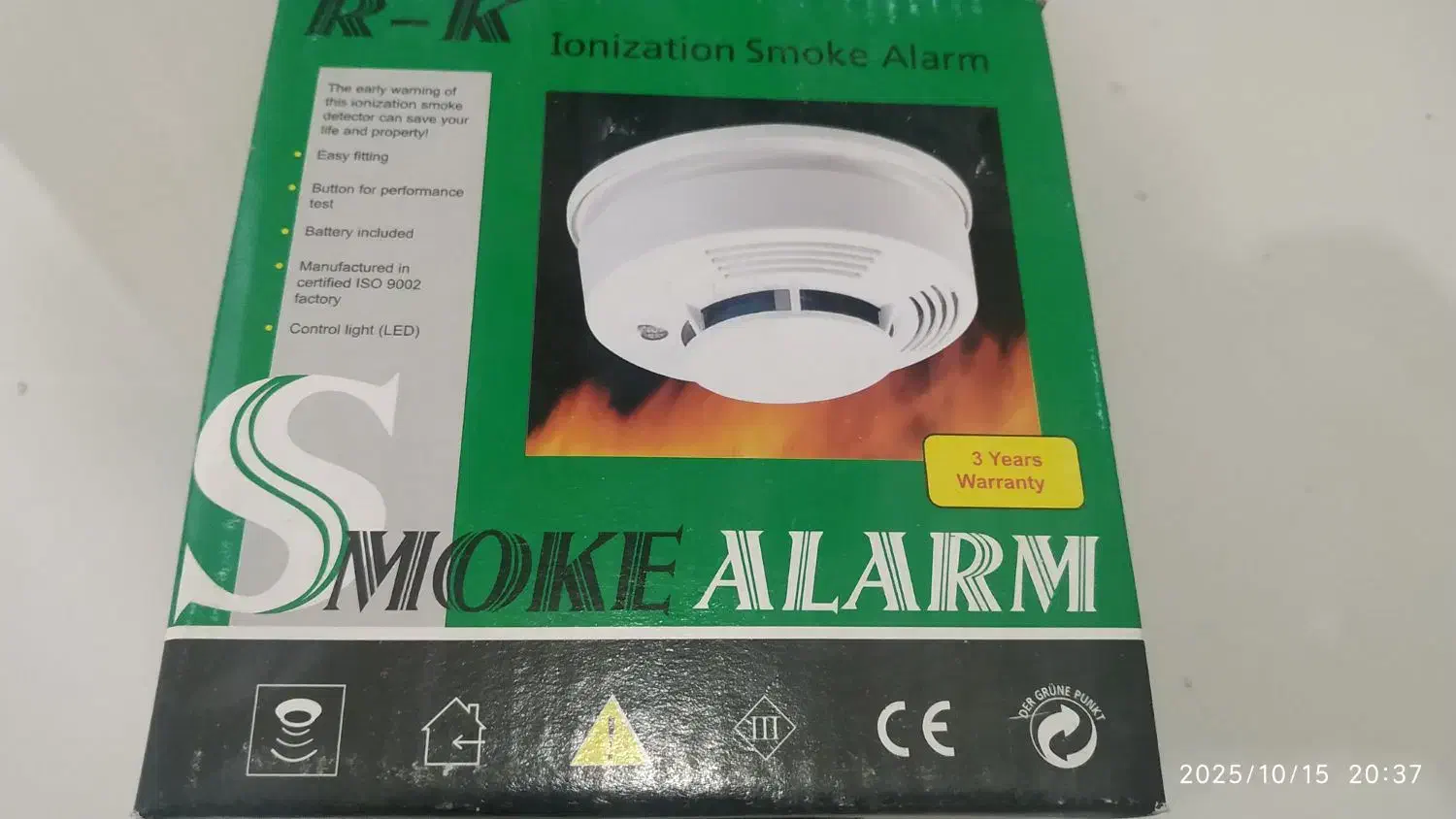 آشکار ساز دودی موضعی با باتری|عمده‌فروشی|اسلام‌شهر, شهرک سعیدیه|دیوار