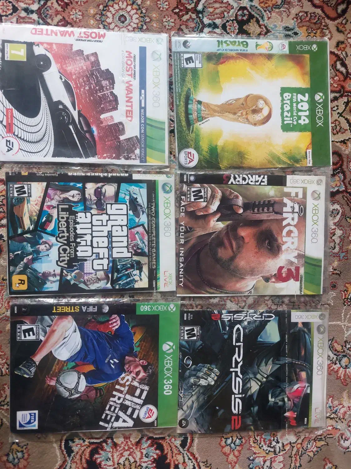 بازی های ایکس باکس 360|کنسول، بازی ویدئویی و آنلاین|تهران, والفجر (افسریه)|دیوار