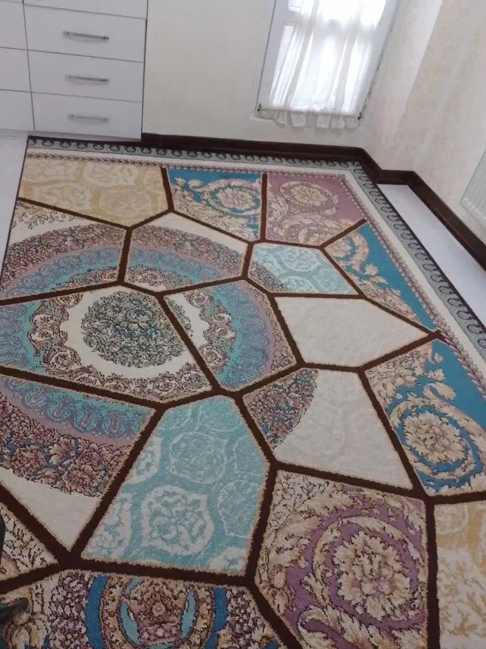 گلیم فرش ۶ متری|گلیم، جاجیم، گبه|قزوین, |دیوار