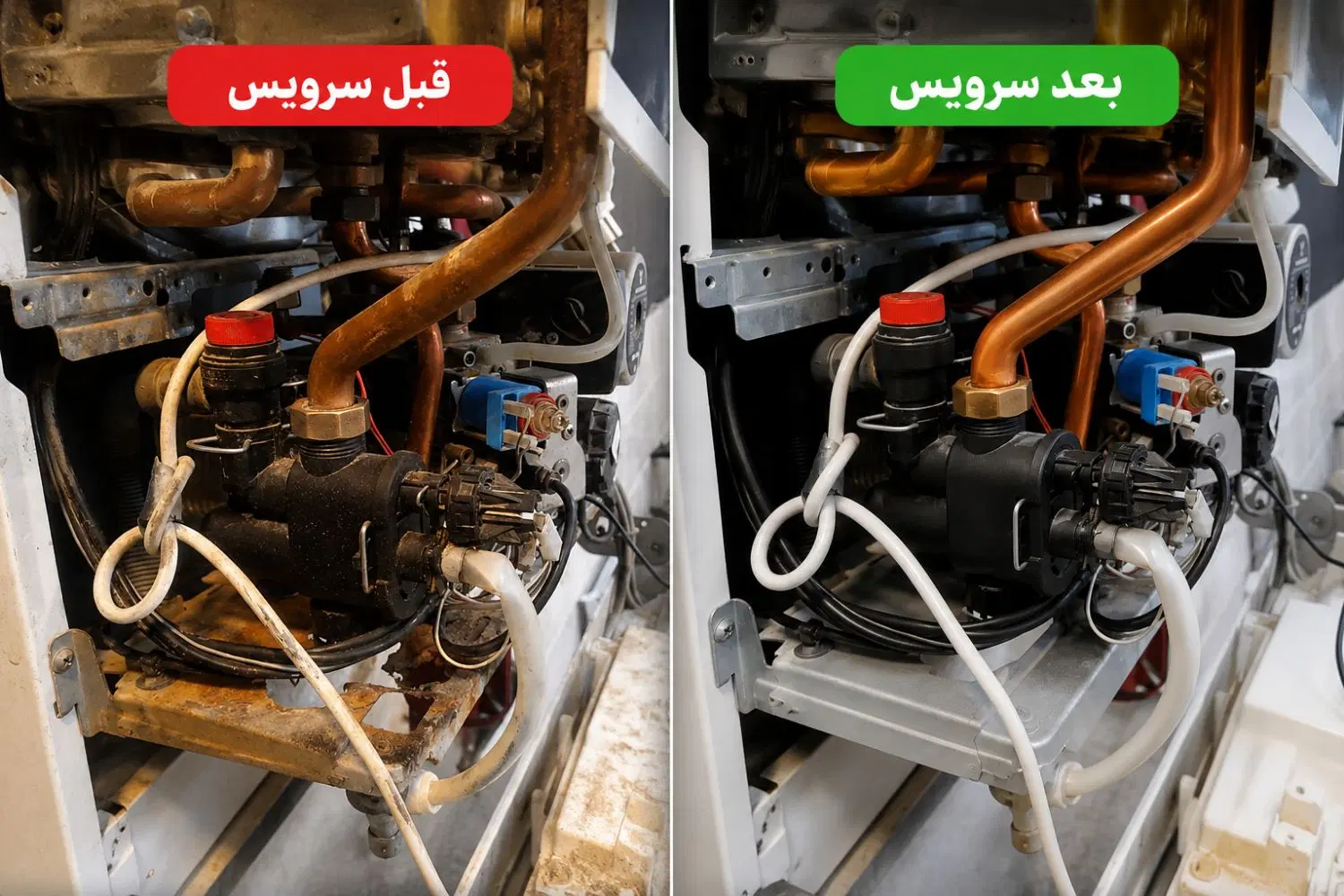 تعمیر و سرویس تخصصی پکیج(اعزام سریع به پردیسان)|خدمات پیشه و مهارت|قم, پردیسان|دیوار
